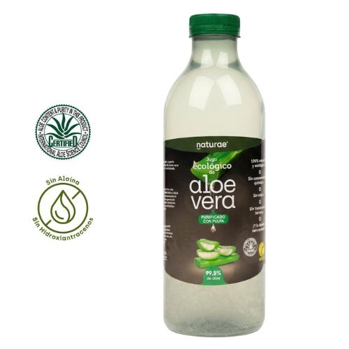 Naturae SUC ECOLOGIC DE ALOE VERA PURIFICAT CU PULPA 99.5% 1L