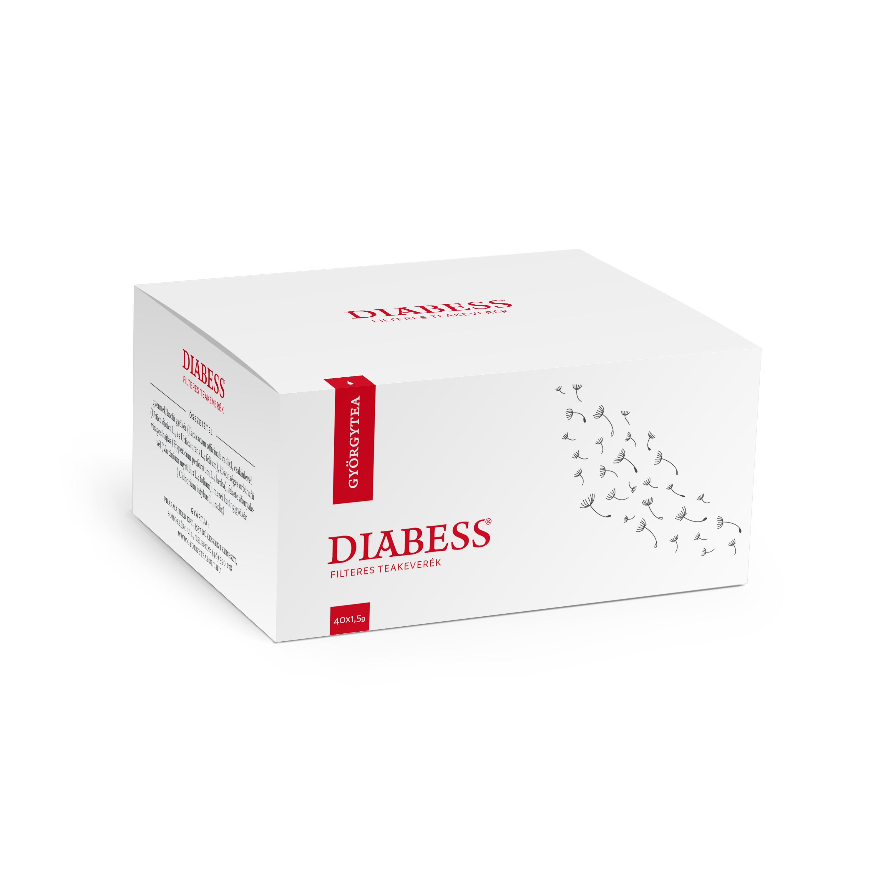 Amestec de ceai Diabess , 40 plicuri 1,5 g Default Title