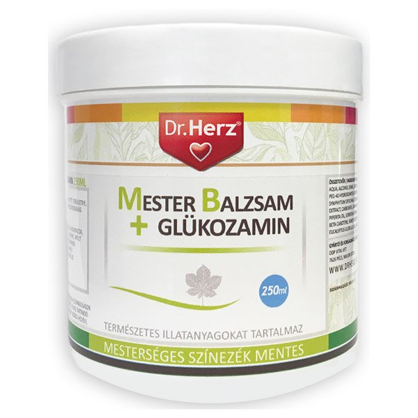 BALSAM MESTER + GLUCOZAMINĂ 250 ml Default Title