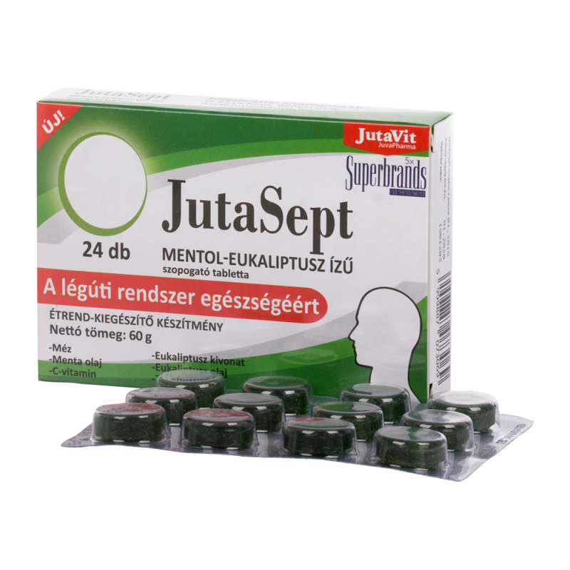 JutaSept Comprimate - Mentol și Eucalipt