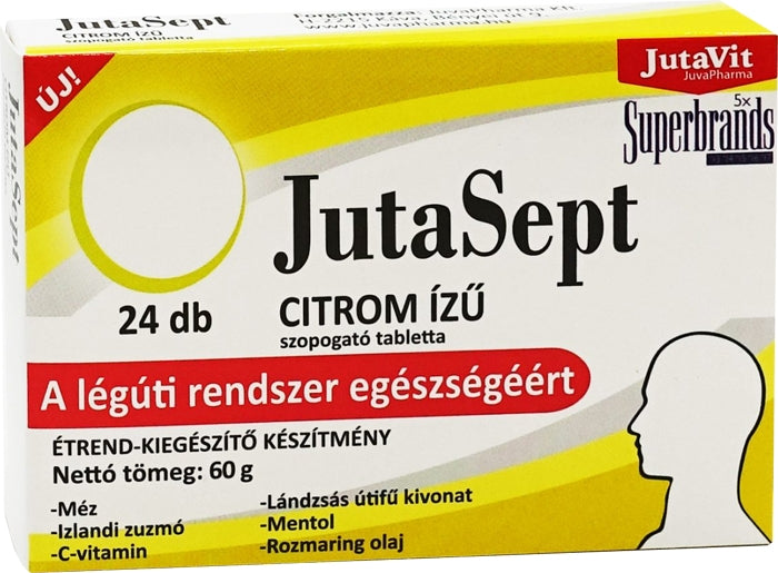 JutaSept Comprimate de supt CU GUST DE LĂMÂIE. Default Title