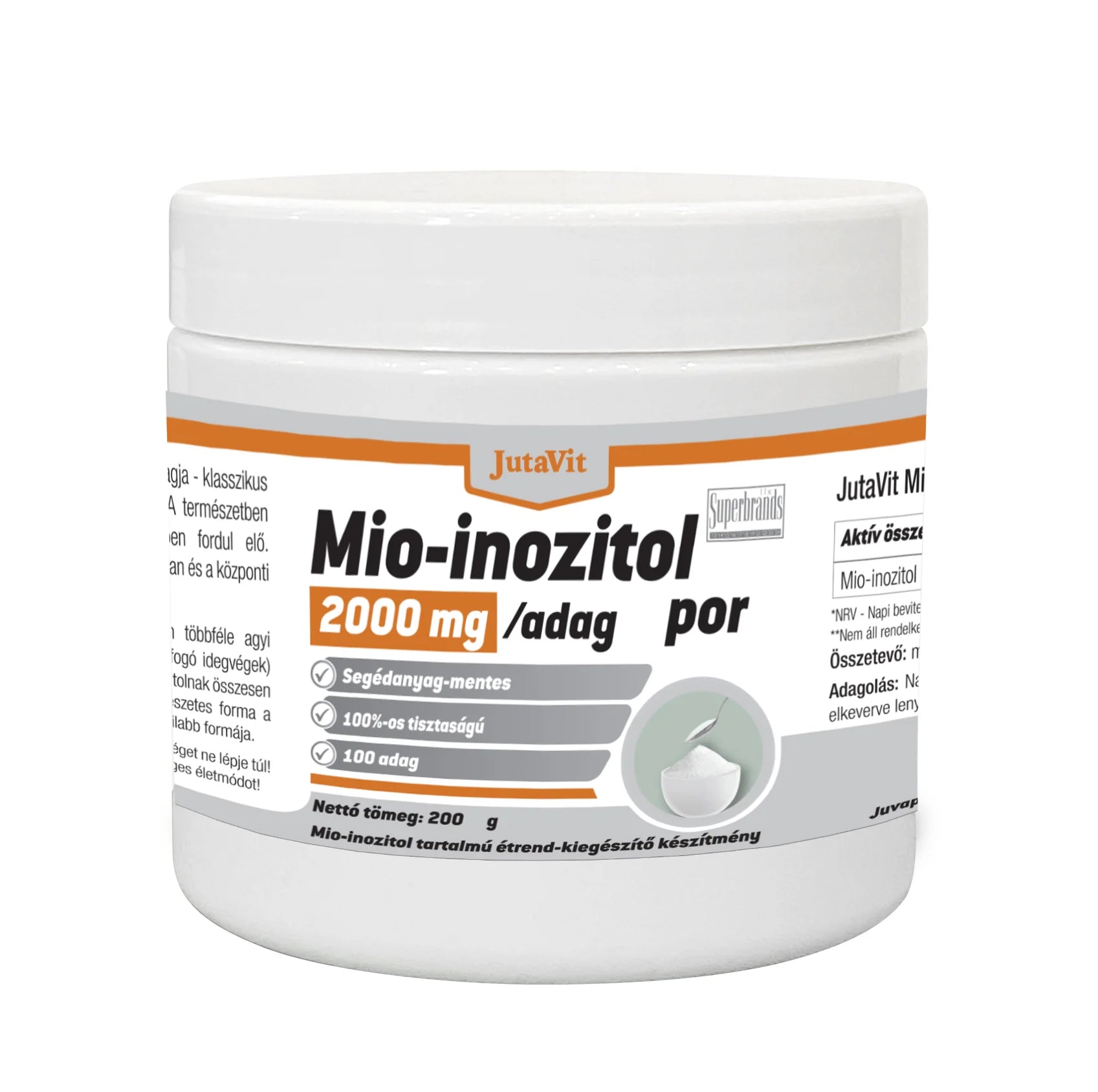 JutaVit Mio-inozitol 2000 mg, pulbere Default Title