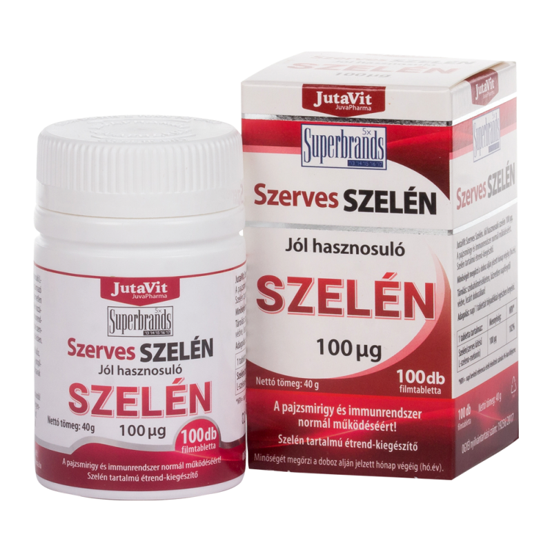 JutaVit Seleniu Organic 100 tablete