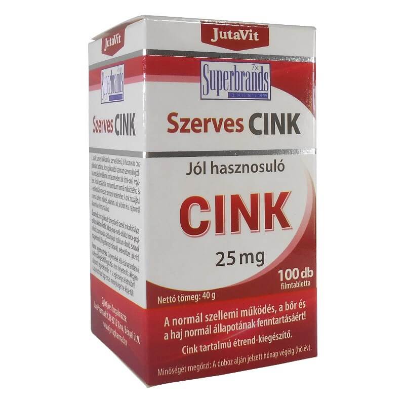 JutaVit Zinc Organic 100 TABLETE Default Title