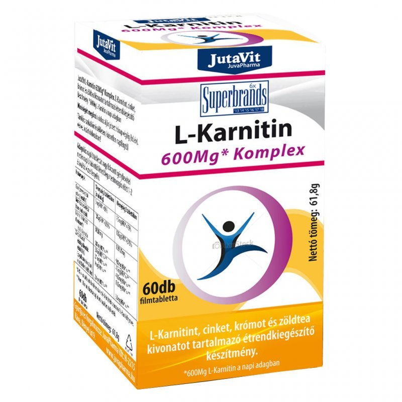 JutaVit L-Carnitină Complex 600 Mg* Default Title