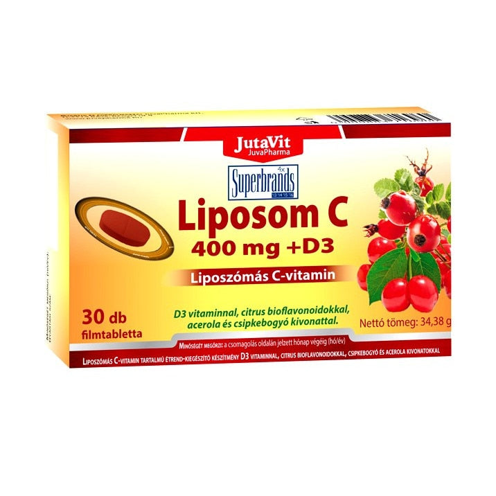 Lipozom C 400 mg + D3 30 CP Default Title