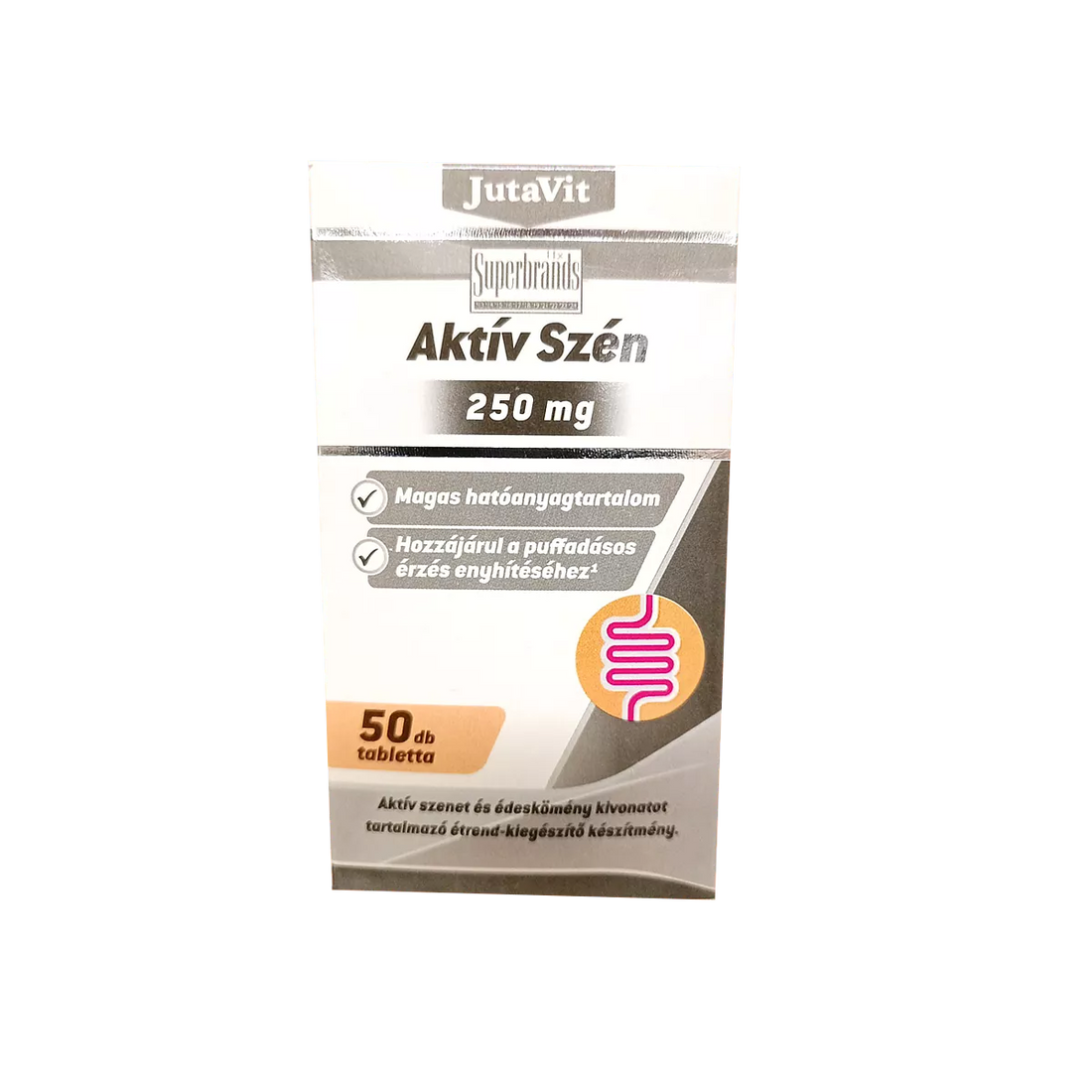 JutaVit   Cărbune Activ 250 mg (Termen Scurt)