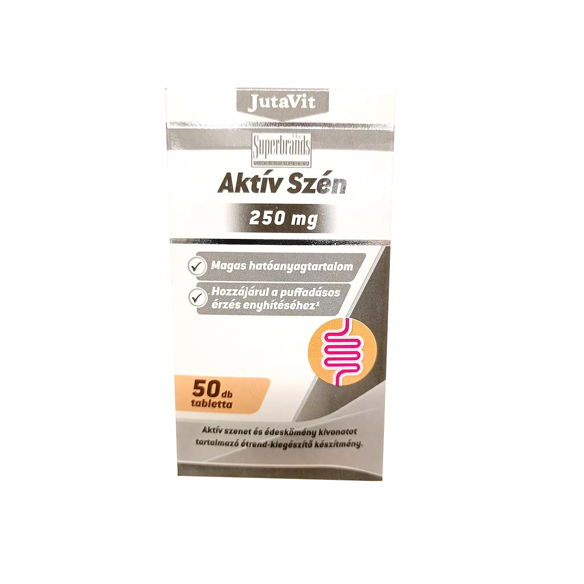 JutaVit   Cărbune Activ 250 mg (Termen Scurt)