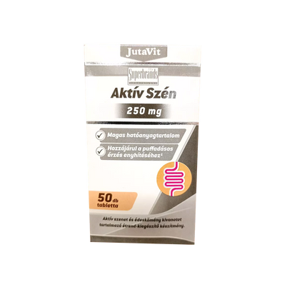 JutaVit   Cărbune Activ 250 mg (Termen Scurt)