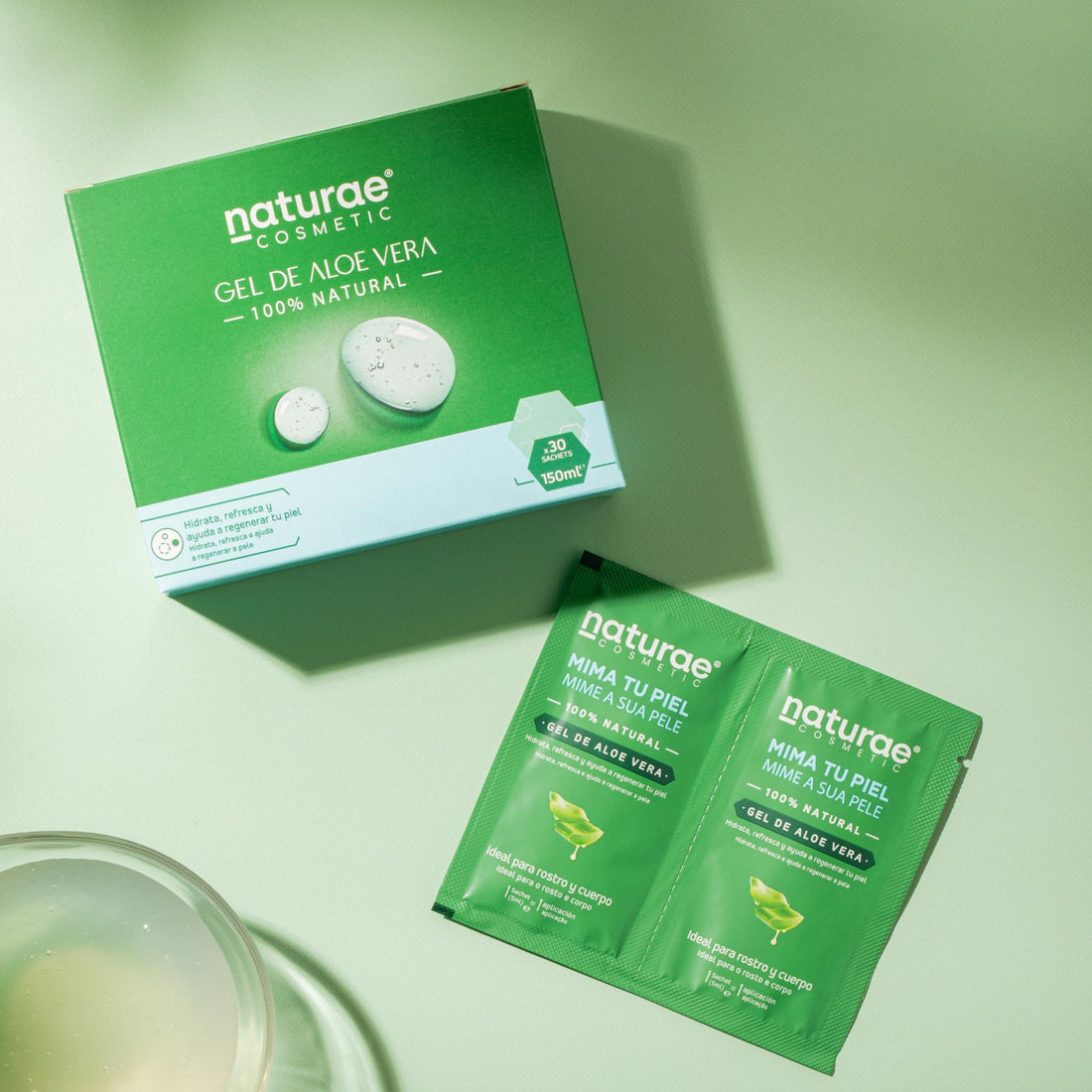Naturae ALOE VERA GEL DUO PACK 30 PLICURI / 5ML