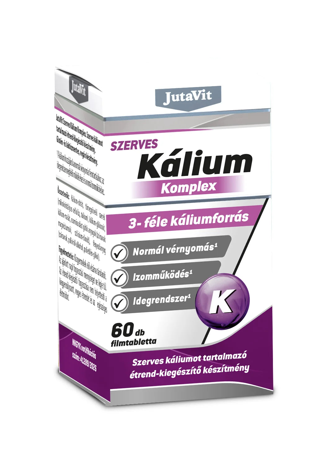 JutaVit Complex de Potasiu Organic