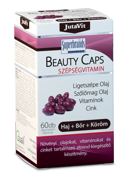 JUTAVIT Beauty Caps Par+ Piele+ Unghii 60 CAPSULE Default Title