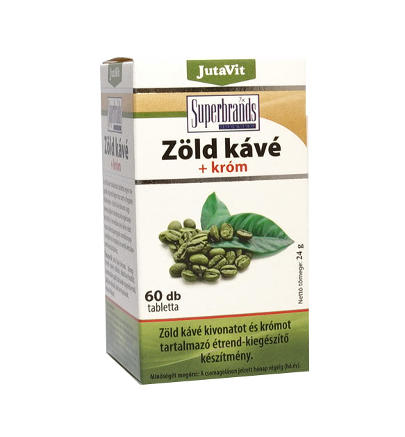 JUTAVIT CAPSULE CAFEA VERDE 60BUC/CUT Default Title