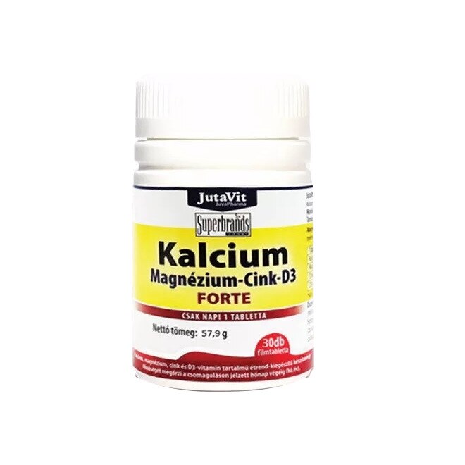 CALCIU 500MG+MAGN 150MG+ZINC |15MG FORTE 30BUC/CUT Default Title