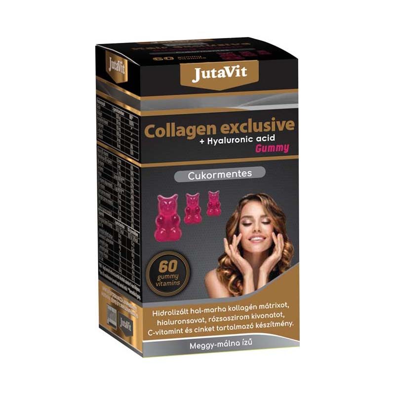 COLLAGEN EXCLUSIVE FARA ZAHAR 60 VITAMINE GUMATE Default Title