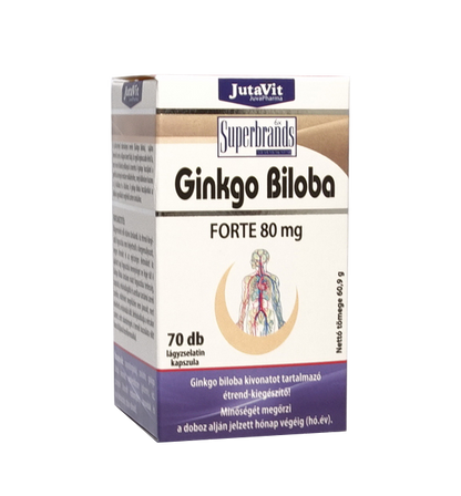 Ginkgo Biloba Forte 80 mg 70 Capsule/Cutie Default Title