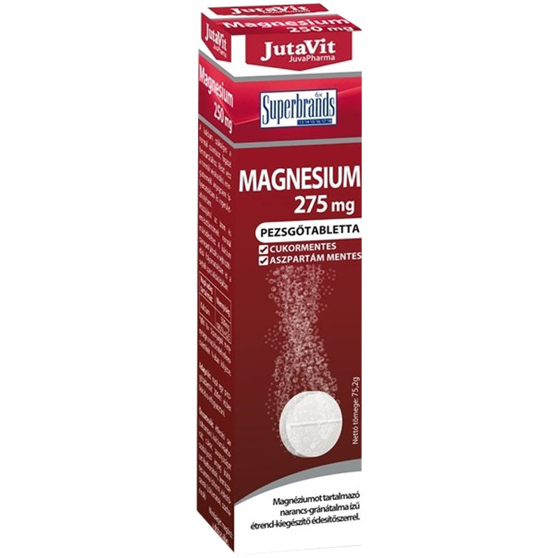 JutaVit MAGNEZIU EFERVESCENT 275 mg 16 TABLETE Default Title