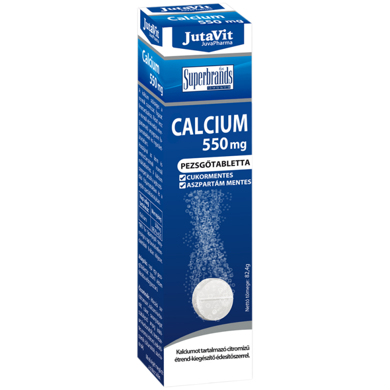 JutaVit CALCIU 550 EFERVESCENTE mg 16 buc Default Title