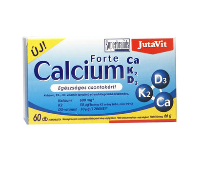 JutaVit Calciu Forte Ca K2 D3 60CP Default Title
