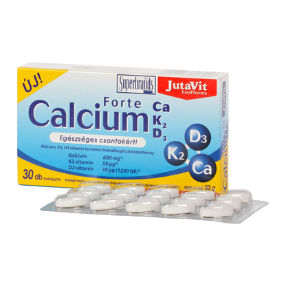 JutaVit Calciu Forte Ca K2 D3 30CP