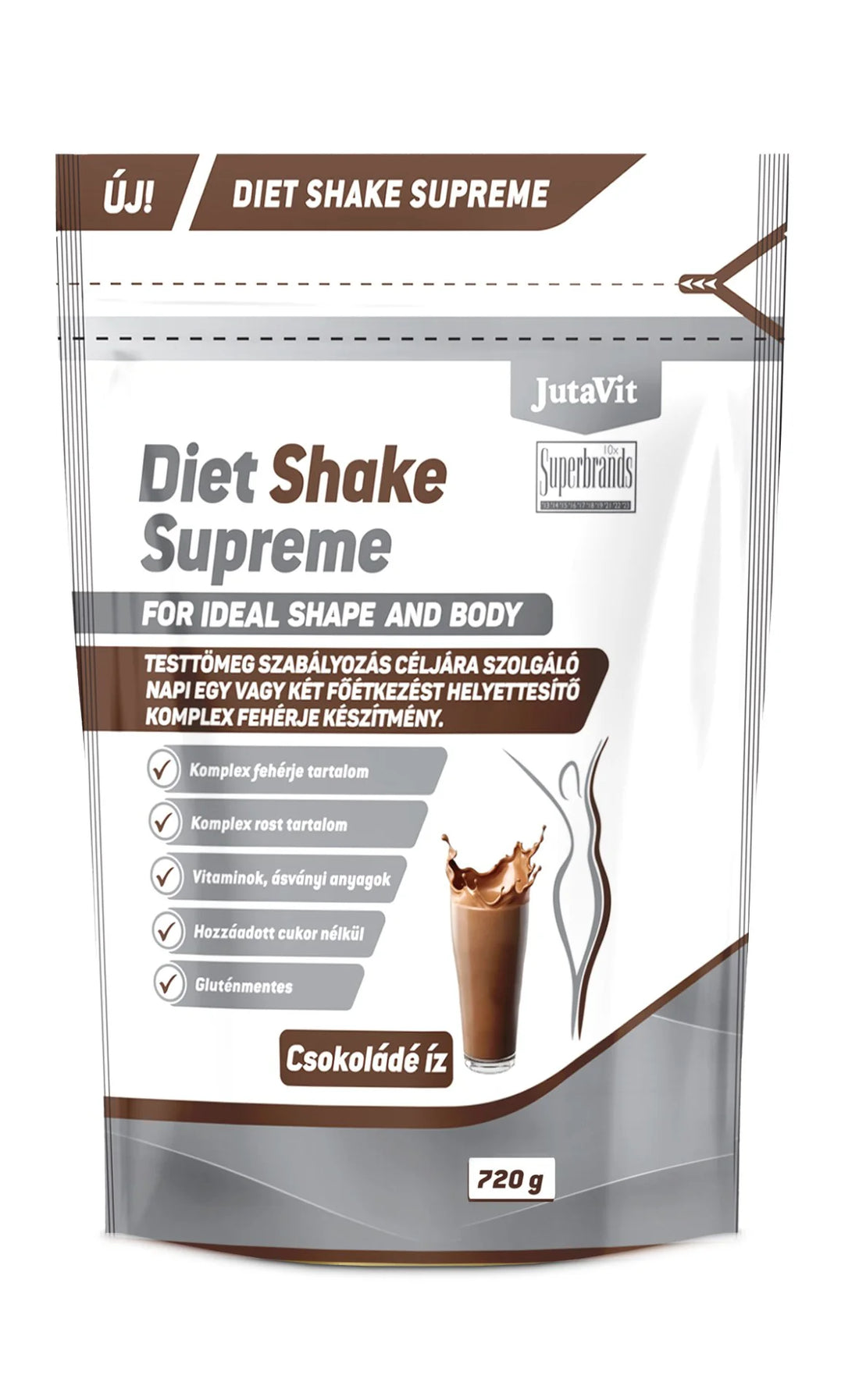 JUTAVIT DIET SHAKE SUPREME CIOCOLATA 720 G Default Title