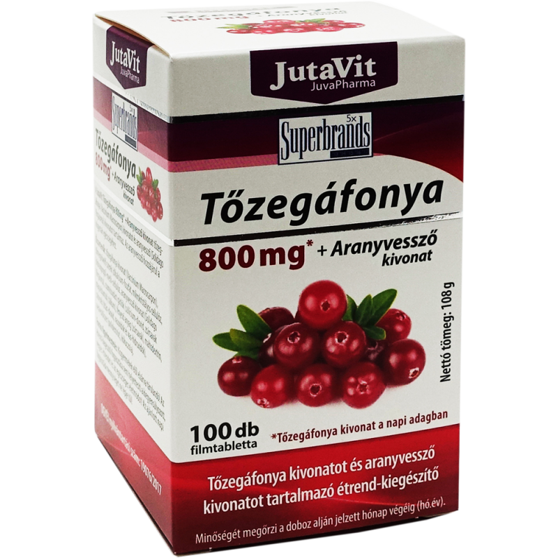 JutaVit Extract De Merișor și splinuță 100 capsule Default Title