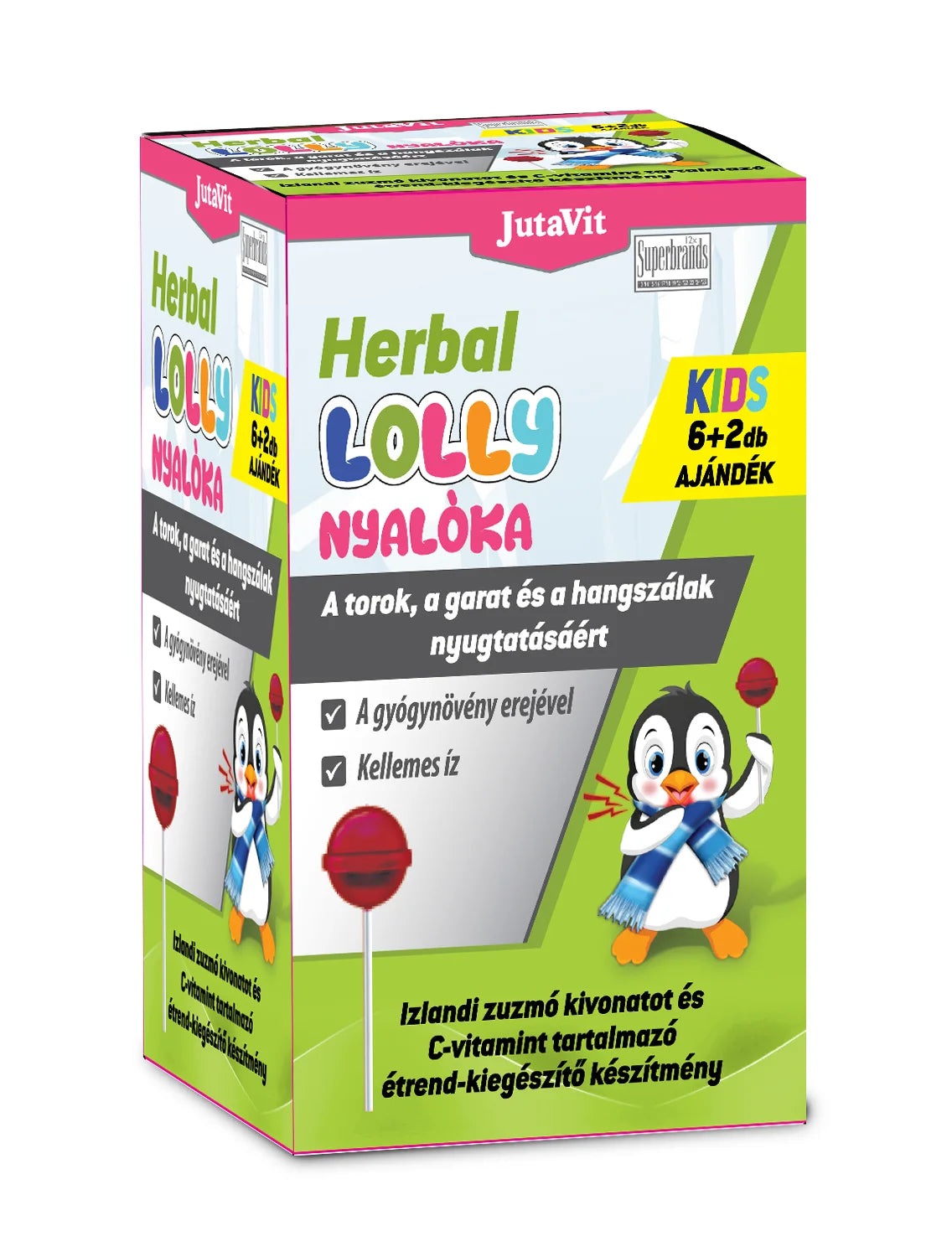 JUTAVIT HERBAL LOLLY KIDS ACADELE Default Title