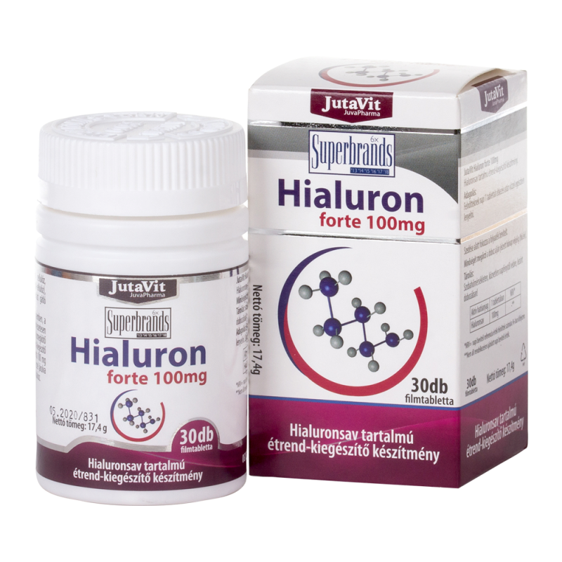 JutaVit Hialuron forte 100 mg 30 Tablete