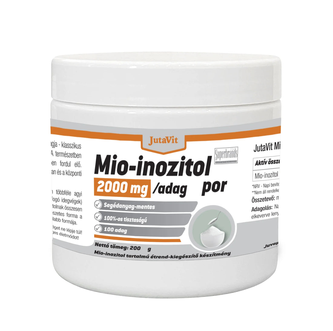 JutaVit Mio-inozitol 2000 mg, pulbere Default Title