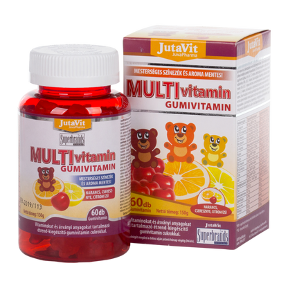 JutaVit MULTIVITAMINĂ GUMATĂ 60 ursulete