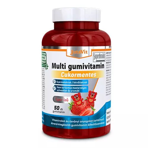 JutaVit Multivitamine gumate. 50 ursulete Nu conține zahăr. Default Title