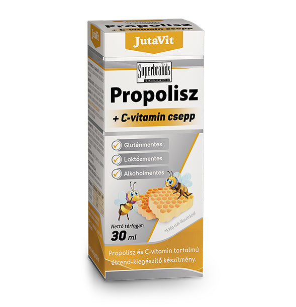 JutaVit picături de propolis + vitamina C 30 ml Default Title