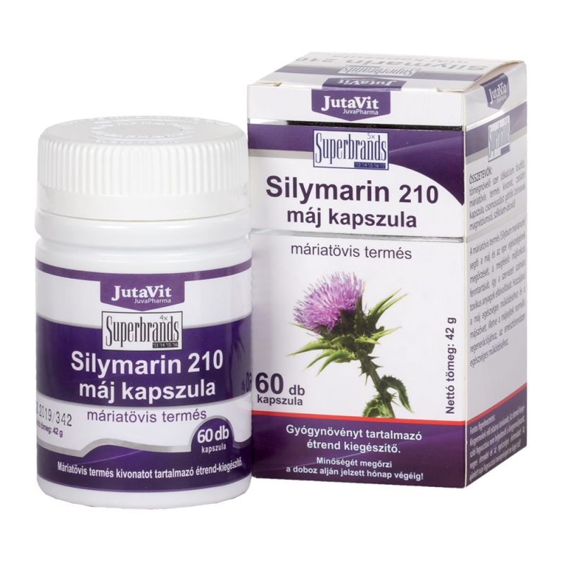 JUTAVIT SILIMARINĂ 210 mg 60 tablete