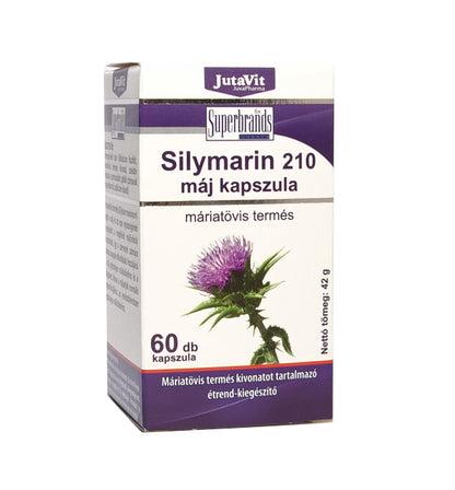 JUTAVIT SILIMARINĂ 210 mg 60 tablete Default Title