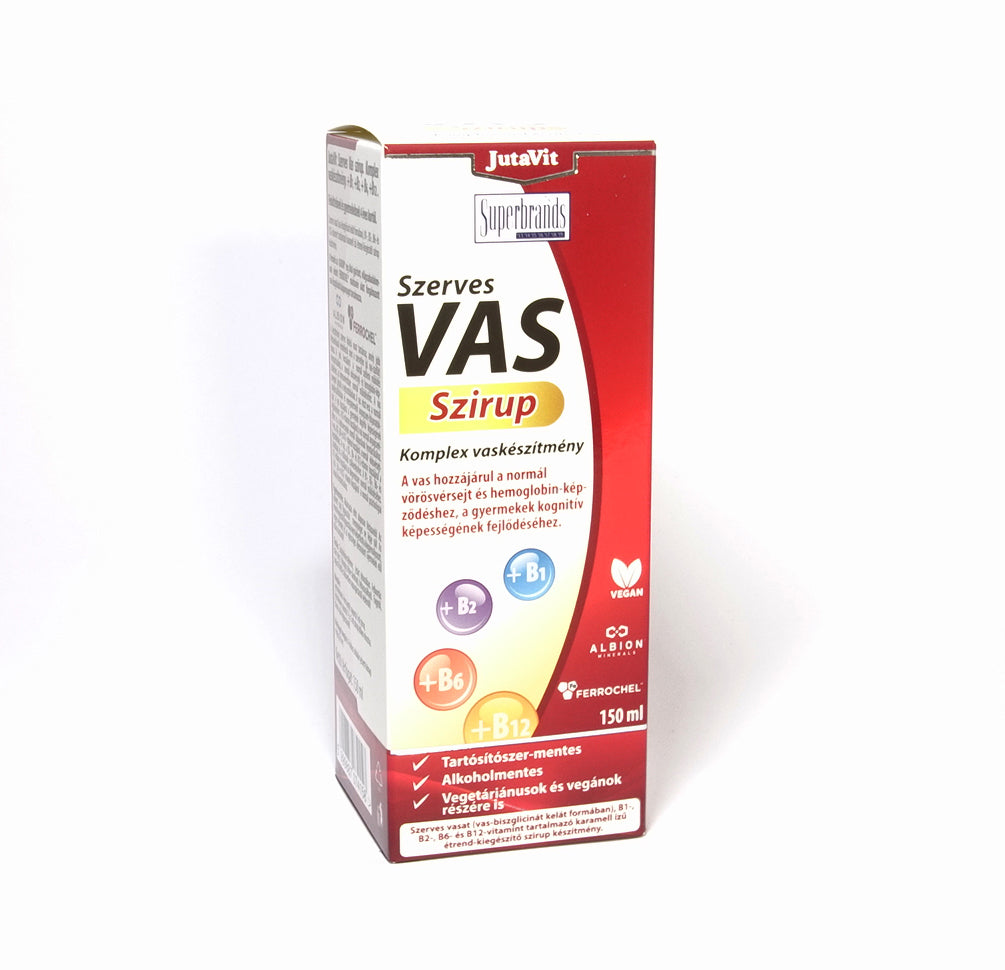JUTAVIT SIROP FIER ORGANIC +B1+B2+B6+12 150 ML Default Title