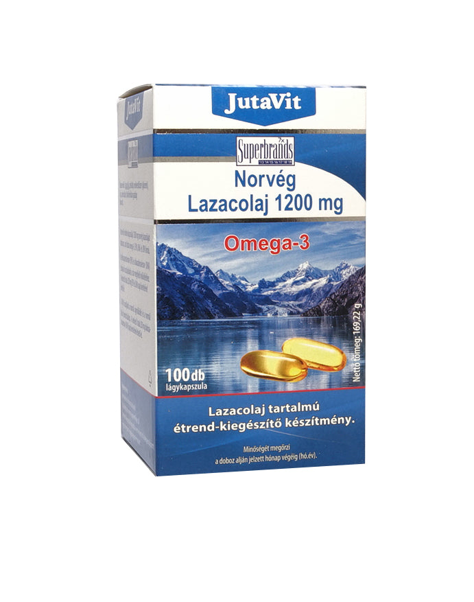 JutaVit ULEI DE SOMON 1200 MG 100 capsule Default Title