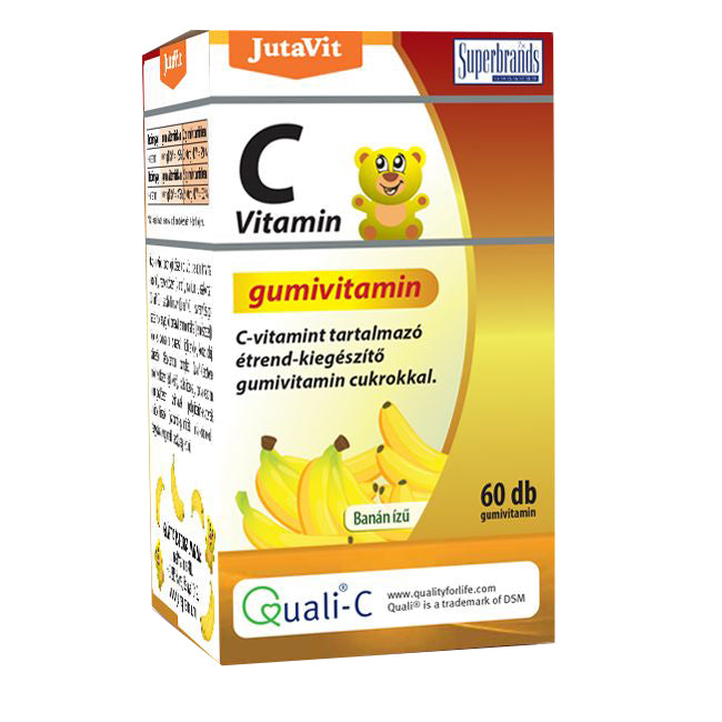 JutaVit VITAMINĂ C GUMATĂ 60 ursulete Default Title