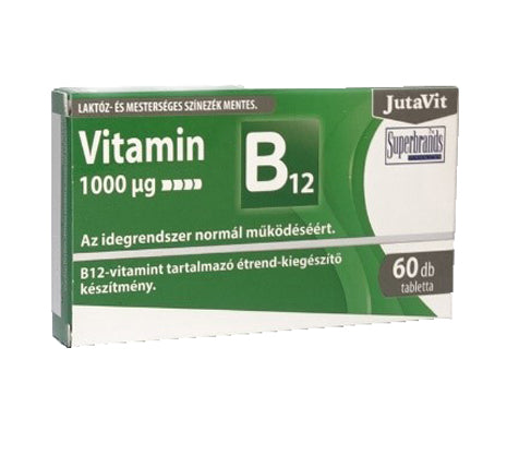 JUTAVIT VITAMINA B 12 1000 ug 60 TABLETE Default Title