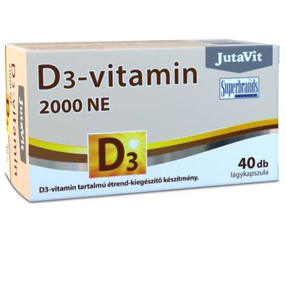 JutaVit Vitamina D 2000 (50 µg) 40 capsule moi Default Title