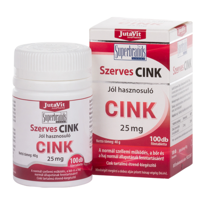 JutaVit Zinc Organic 100 TABLETE