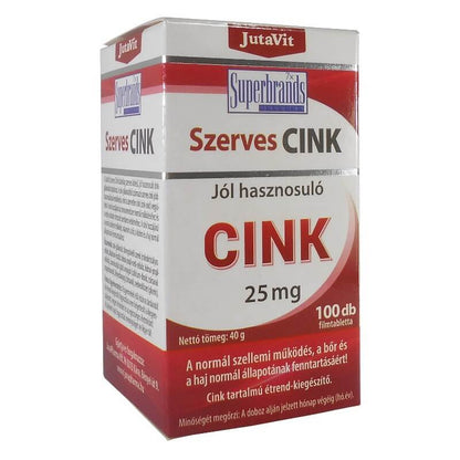 JutaVit Zinc Organic 100 TABLETE Default Title