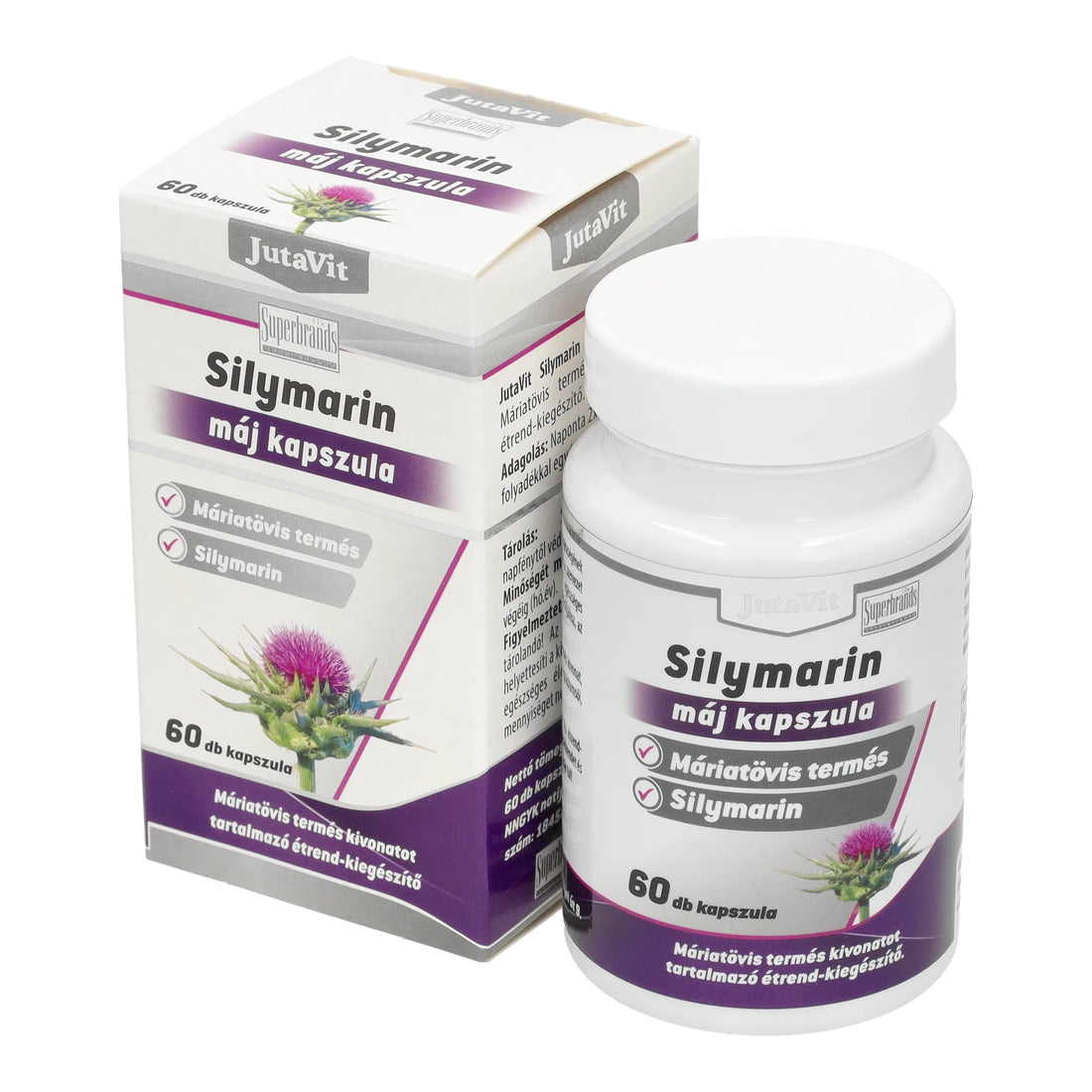 JUTAVIT  SILIMARINĂ   210 mg  60 tablete