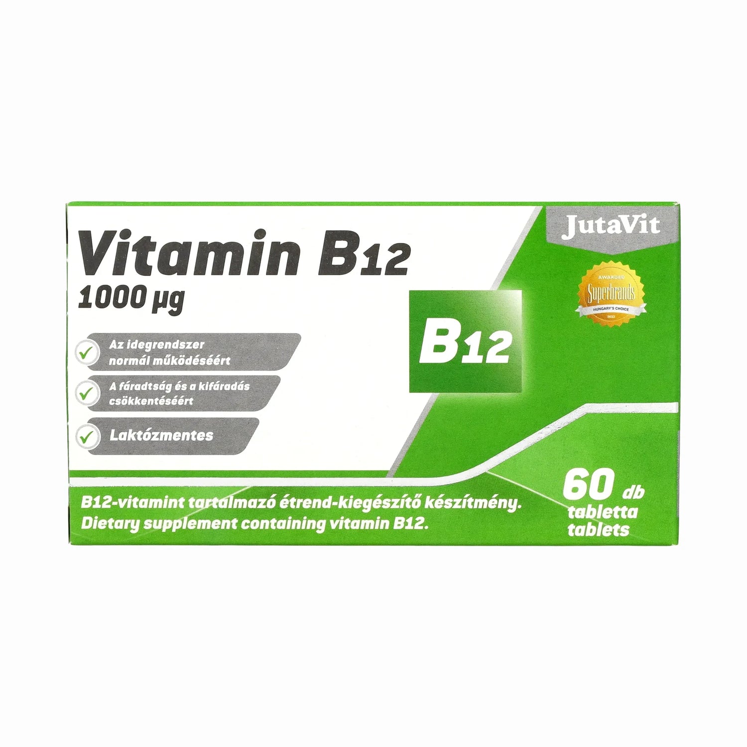 JUTAVIT VITAMINA B 12 1000 ug 60 TABLETE