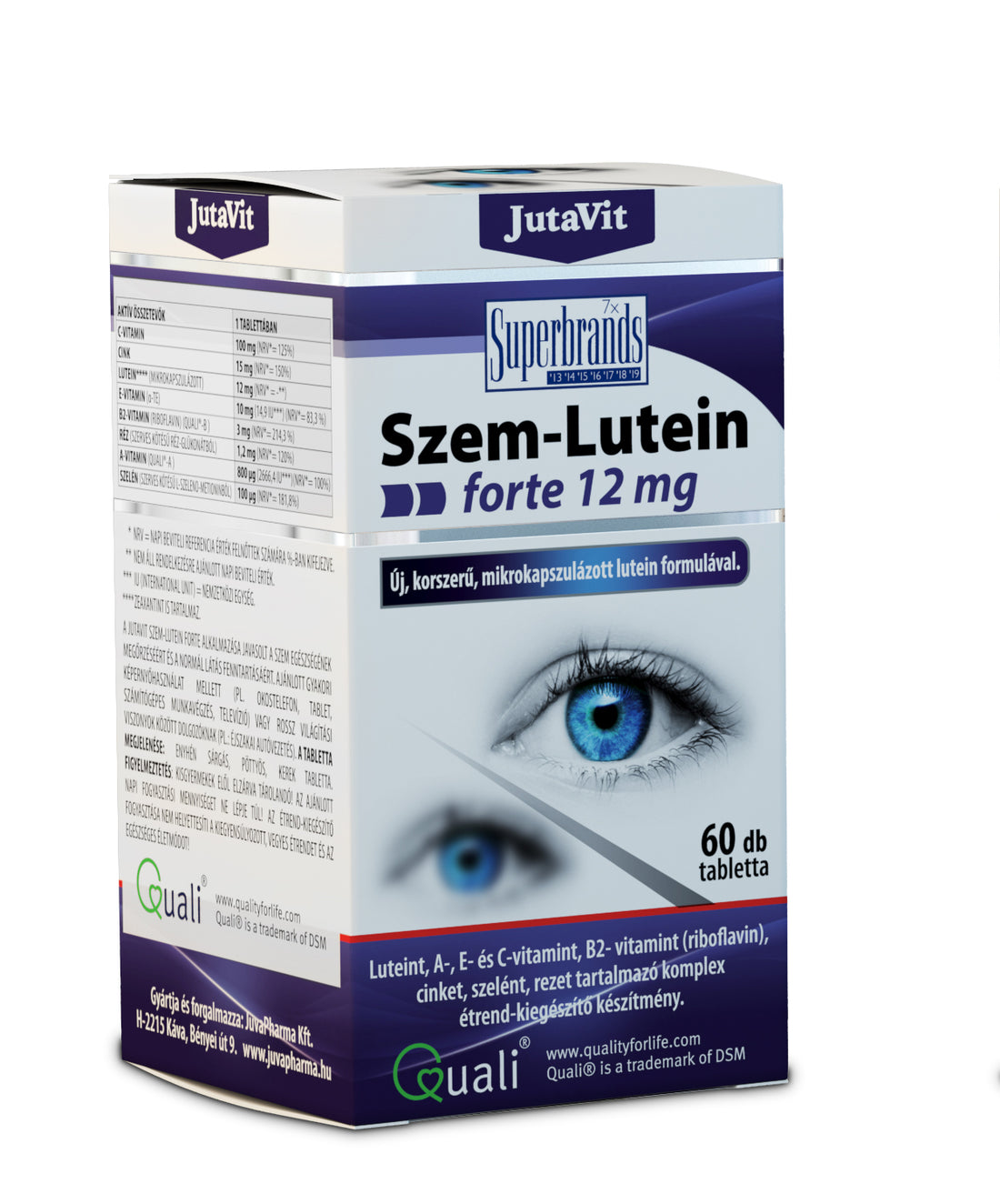 Lutein Forte 12 mg 60 Capsule/Cutie Default Title