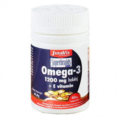 Omega 3 Ulei de Peste 1200 mg 40 Capsule/Cutie Default Title