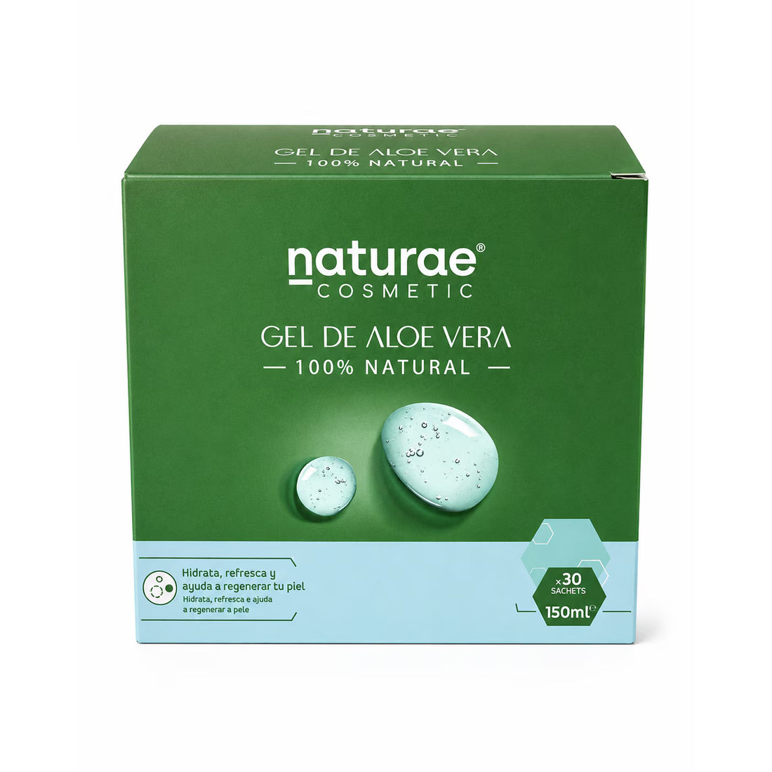 Naturae ALOE VERA GEL DUO PACK 30 PLICURI / 5ML
