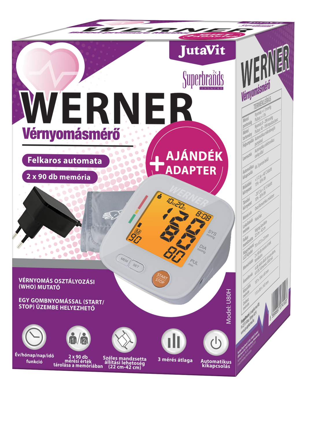 TENSIOMETRU DE BRAT AUTOMAT WERNER Default Title