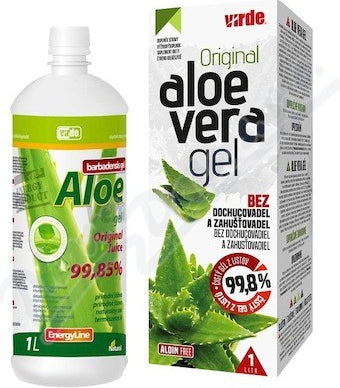VIRDE ALOE VERA GEL, 99,8 % gel natural din frunze 1000 ml Default Title