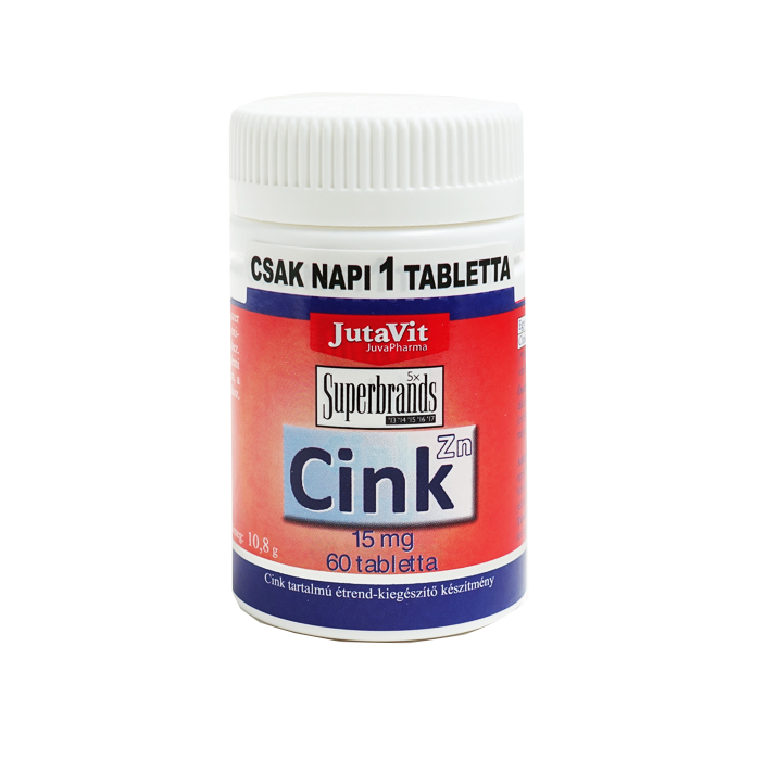 JUTAVIT Zinc 15 mg 60 TABLETE Default Title